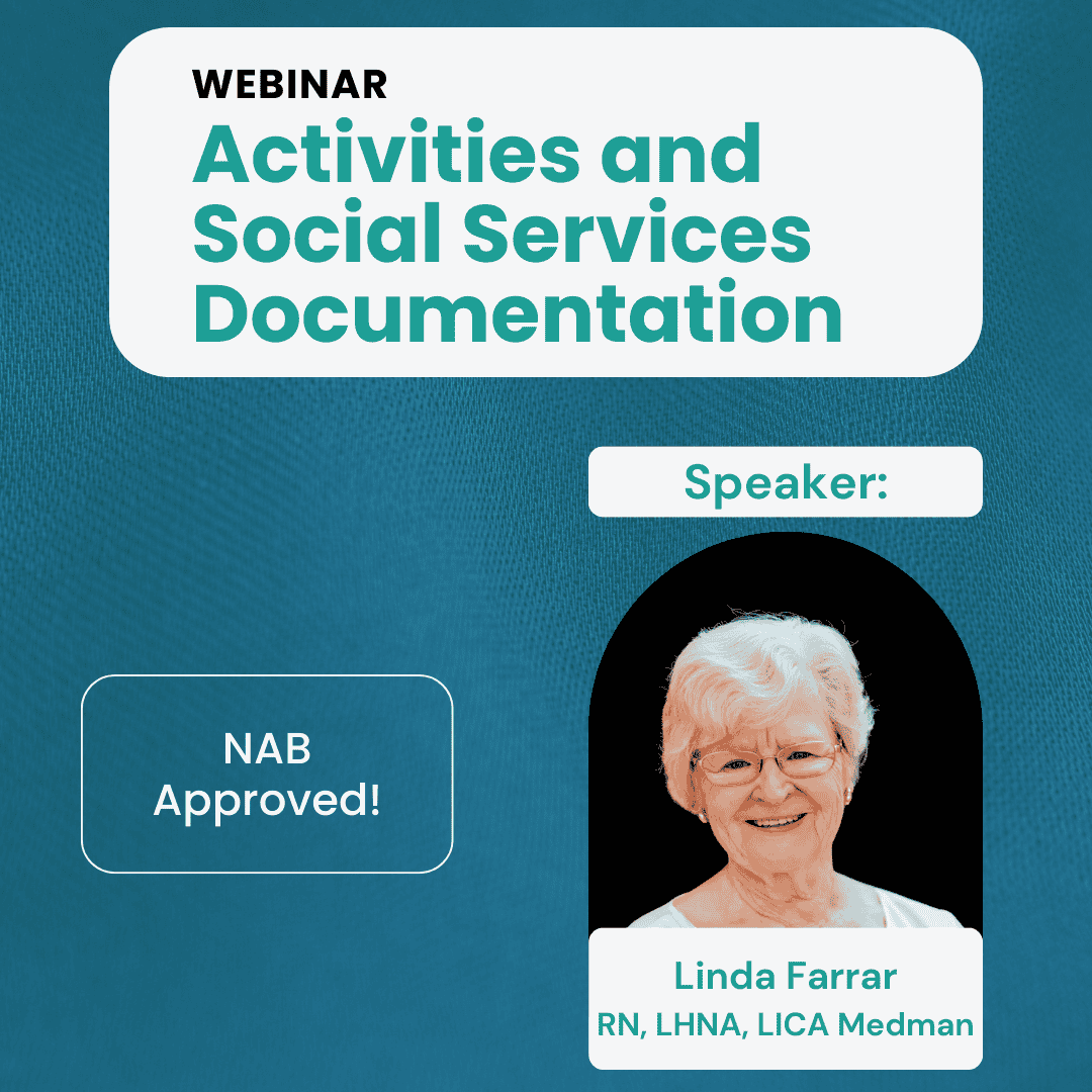 Activity Director and Social Service Documentation