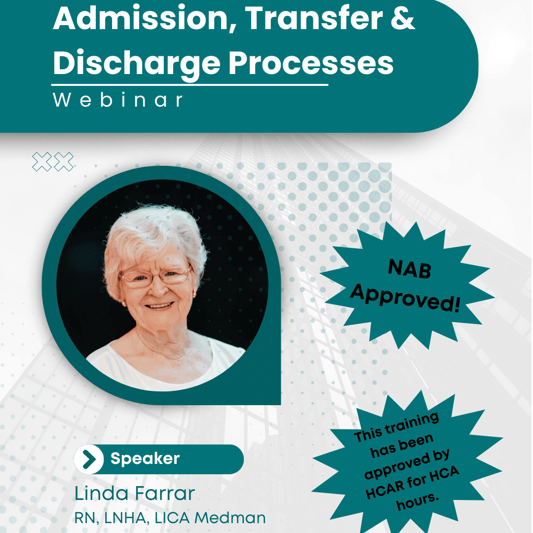 Admission, Transfer, and Discharge Processes